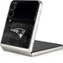 NFL New England Patriots Black & White Galaxy Z Flip4 5G Skin